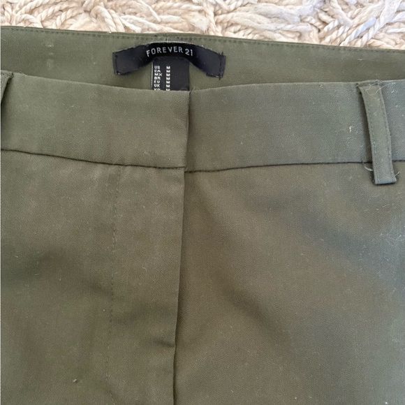 Khaki Green Slacks - Picture 2 of 3